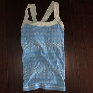 Blue Lucy Sport Tank
